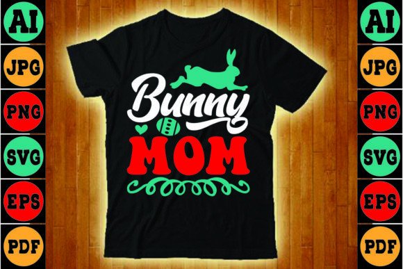 Bunny Mom Easter SVG Design Graphics and Crafts Review