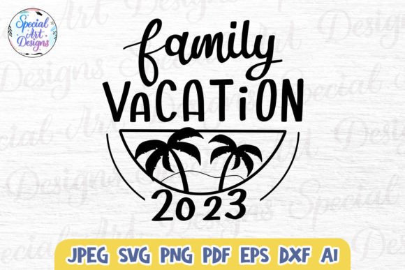 Family Vacation Making Memories Togeth Graphics and Crafts Review